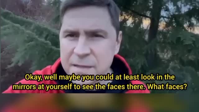 Zelensky adviser Mikhail Podolyak made a Nazi speech.