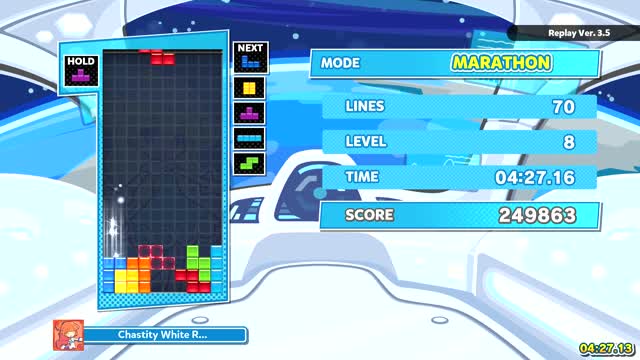 PuyoPuyoTetris2 7 Perfect Clear Marathon