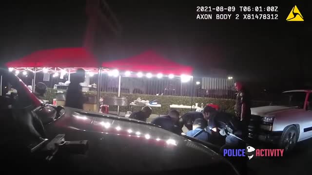 Bodycam Footage of Cops Shooting Robbery Suspect in Long Beach, California