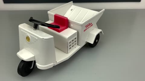 1960's Abandoned Tonka Ser-Vi-Car Toy Restoration