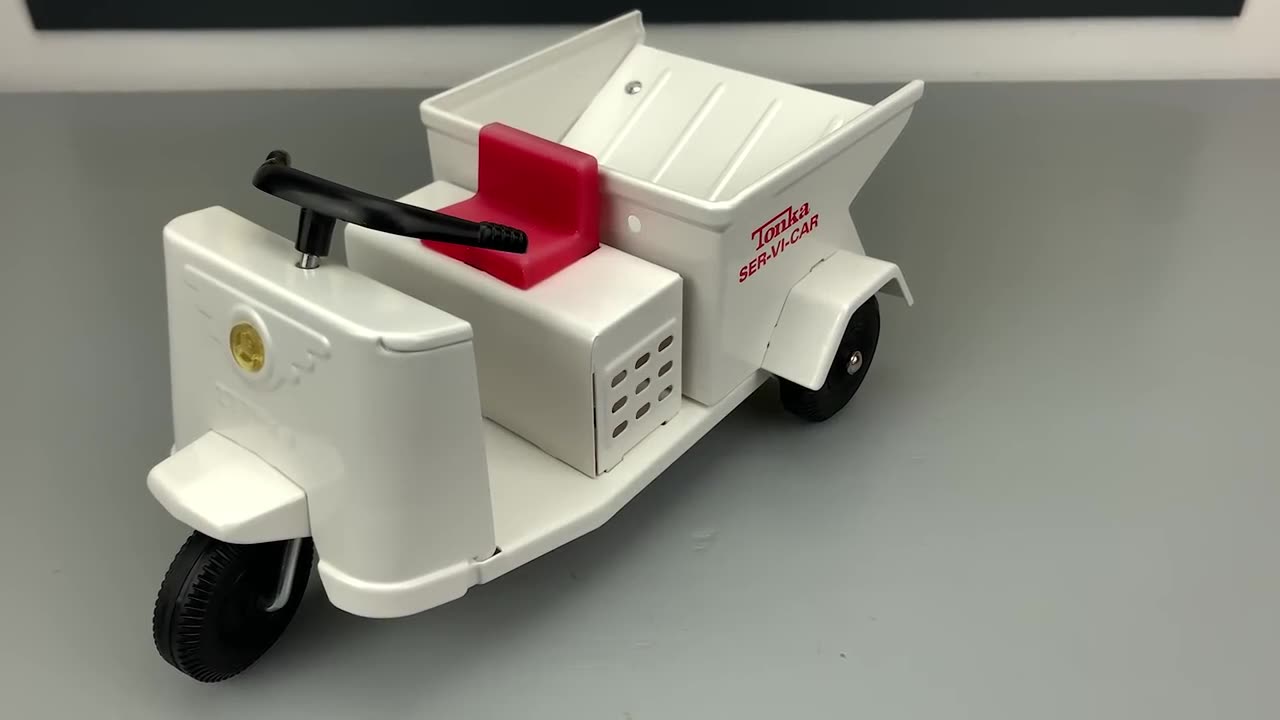 1960's Abandoned Tonka Ser-Vi-Car Toy Restoration