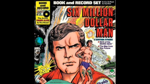 Six Million Dollar Man - Read-a-Long Record Albums - Volume 1