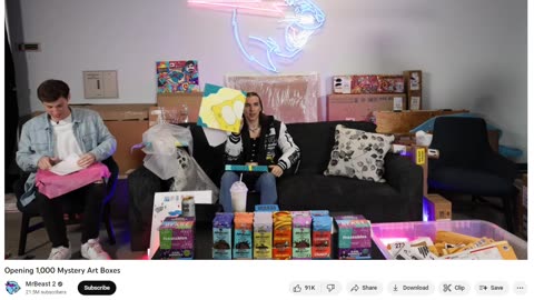 Mr Beast and his tranny mate Chris (who's grooming his toddler son)...