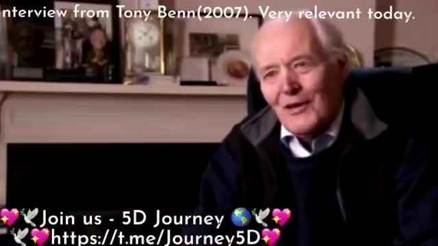 Tony Benn on how people are controlled