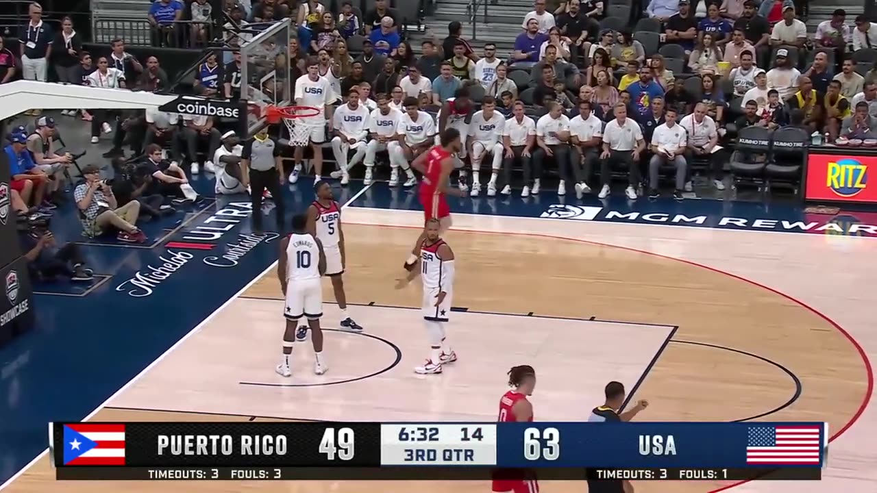 Puerto Rico Vs USA SHOWCASE FULL GAME