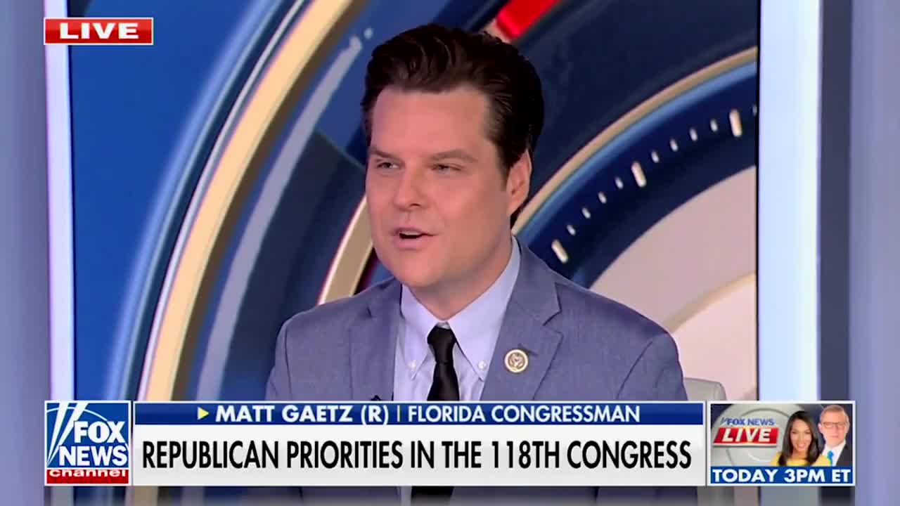 Rep. Matt Gaetz forgives Rep. Mike Rogers for House Floor Scuffle