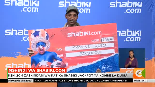 Cosmas Koech ashinda ksh. 300,000 za jackpot major leagues