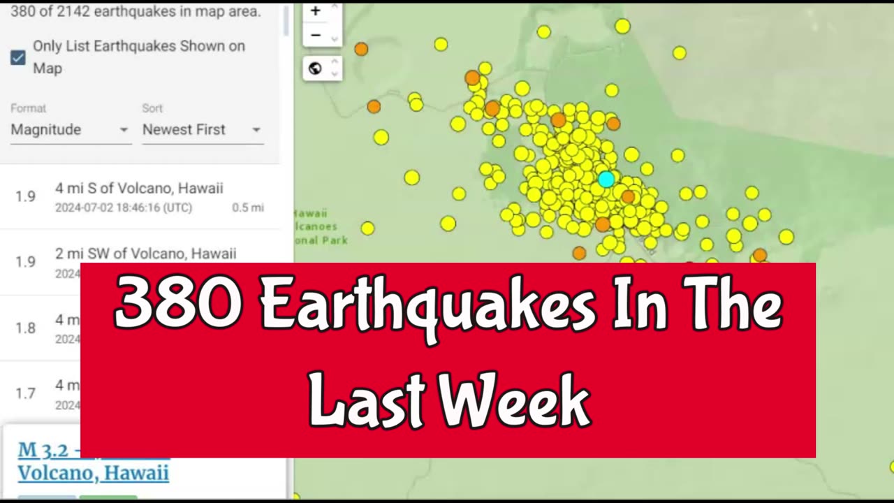 Hundreds Of Earthquakes Reported In Hawaii, Another Eruption Coming