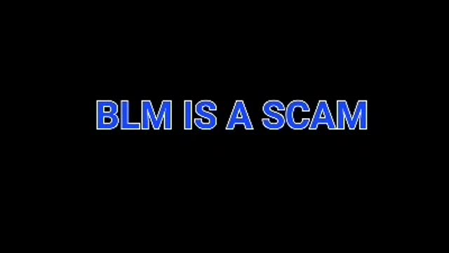 BLM IS A SCAM