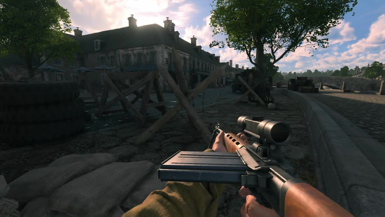 Enlisted: Fallschirmjäger with FG 42 Sniper Rifle in Omer North, Normandy