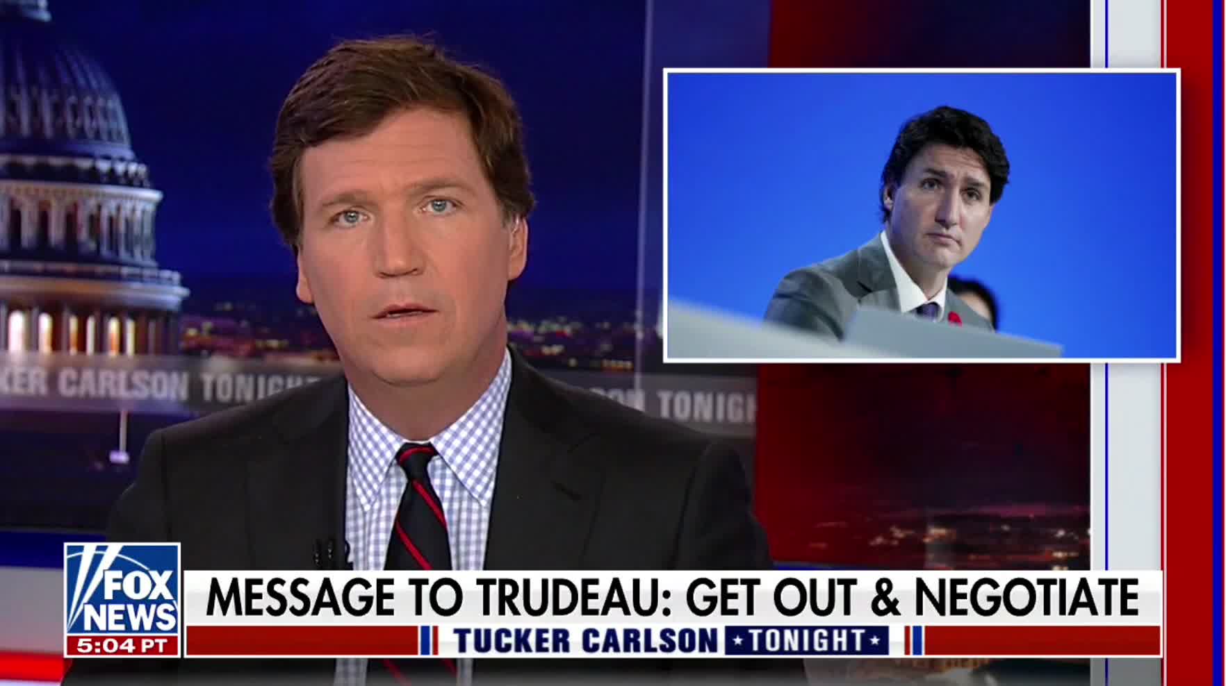 Tucker destroys Justin Trudeau for smearing freedom protesters as "Nazis"