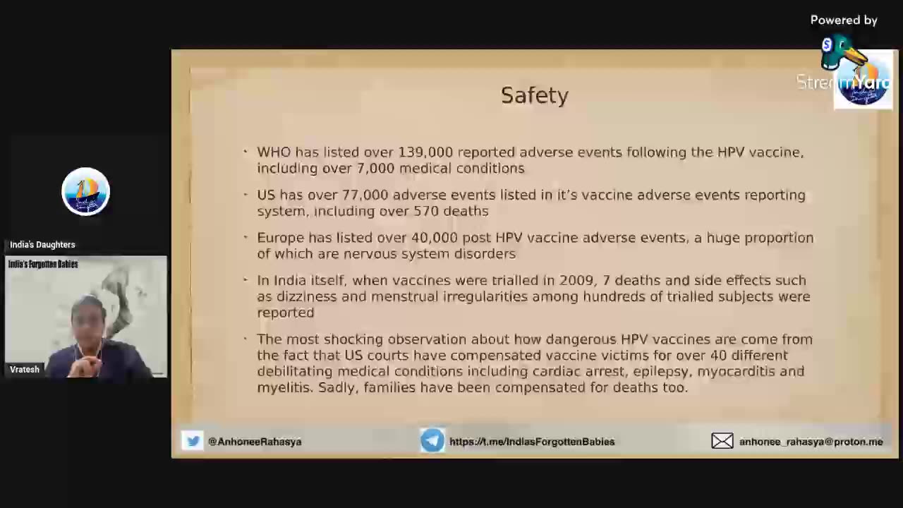 WHO has recorded side effects of the HPV vaccine | Vratesh Srivastava