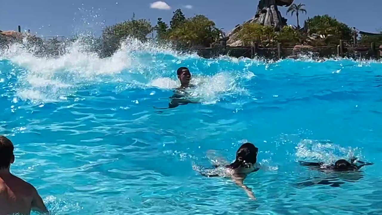 The Craziest Wave Pool at Disney Typhoon Lagoon