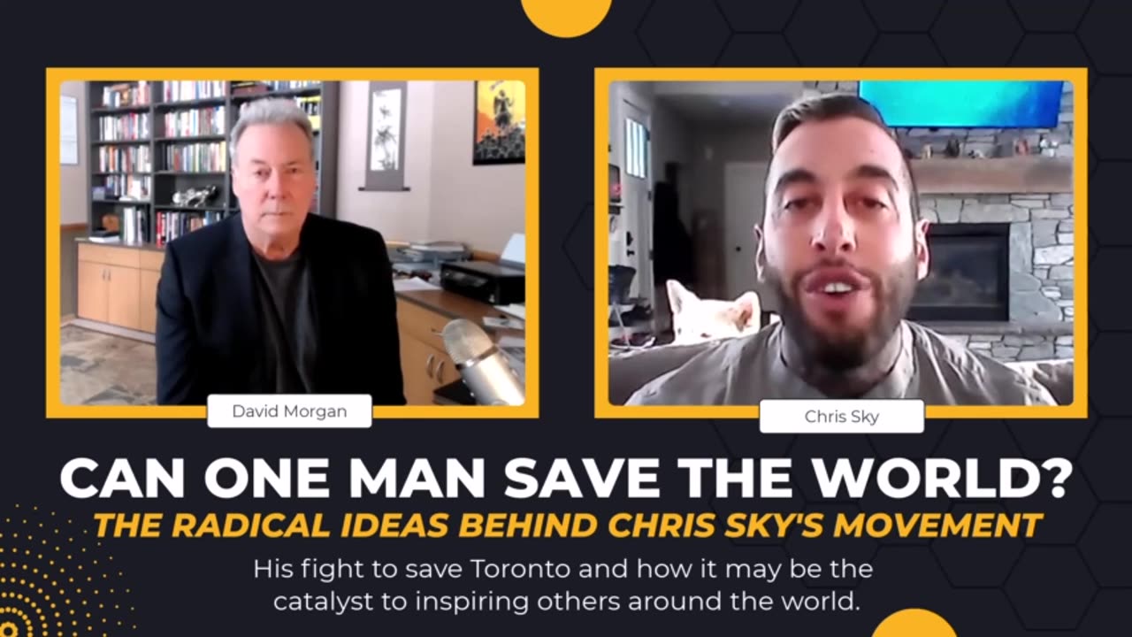 Chris Sky⚡Joins David Morgan On The Morgan Report: CAN ONE MAN SAVE THE WORLD❓