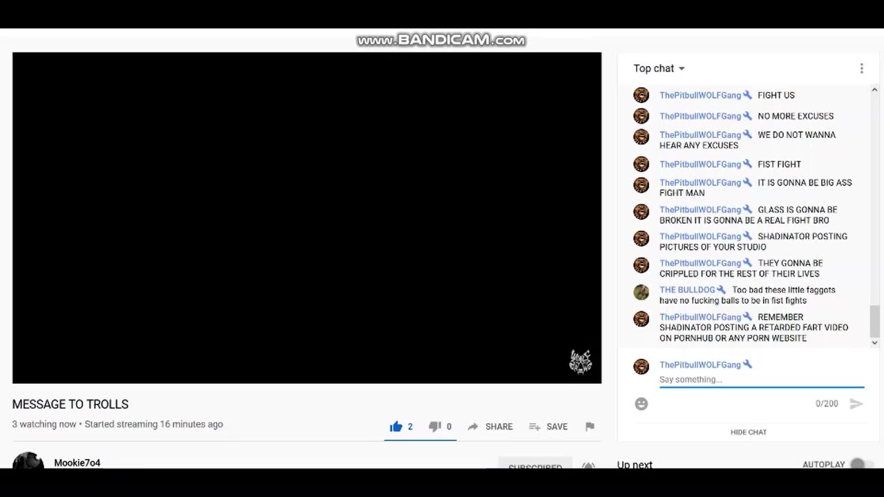 Mookie7o4 Youtube Stream ☞ Message To The Trolls September 30 2020 ☜