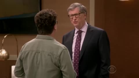 Guys meet Bill Gates - The Big Bang Theory