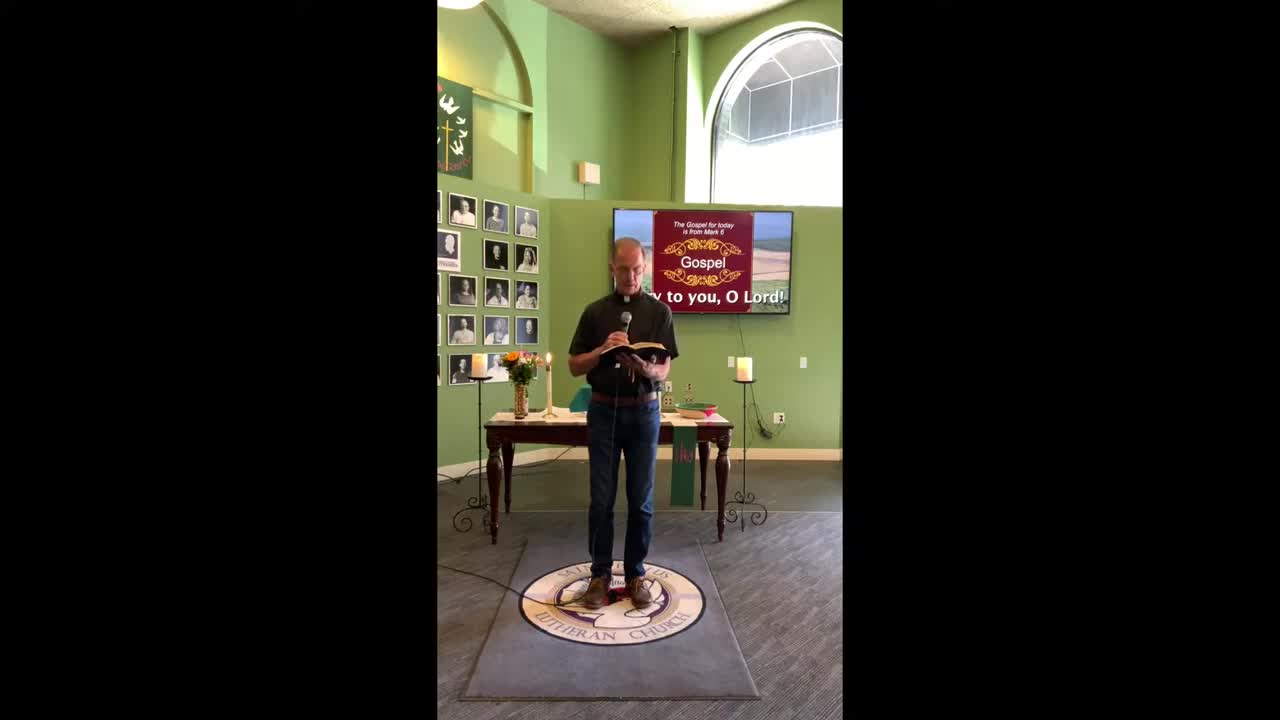 Saint Paulus Lutheran Church - Sunday Service - Sixteenth Sunday In Ordinary Time - 18 July 2021