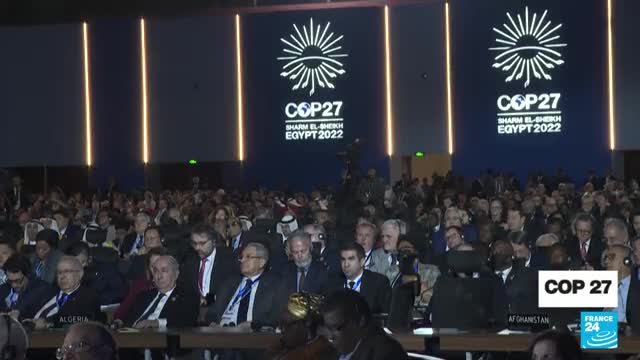 t COP27, climate change framed as battle for survival