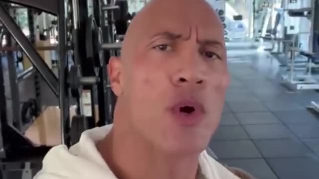 The Rock very funny