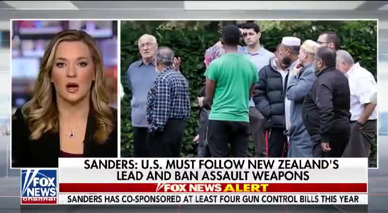 Katie Pavlich slams Bernie Sanders’ call for US gun ban like New Zealand's