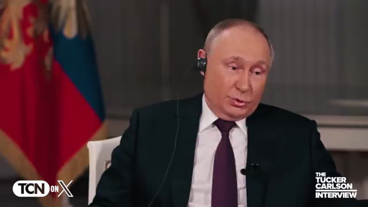 Tucker Carlson Interview mit Vladimir Putin 08.02.2024 (deutsch vertonte Verison TEIL 1)