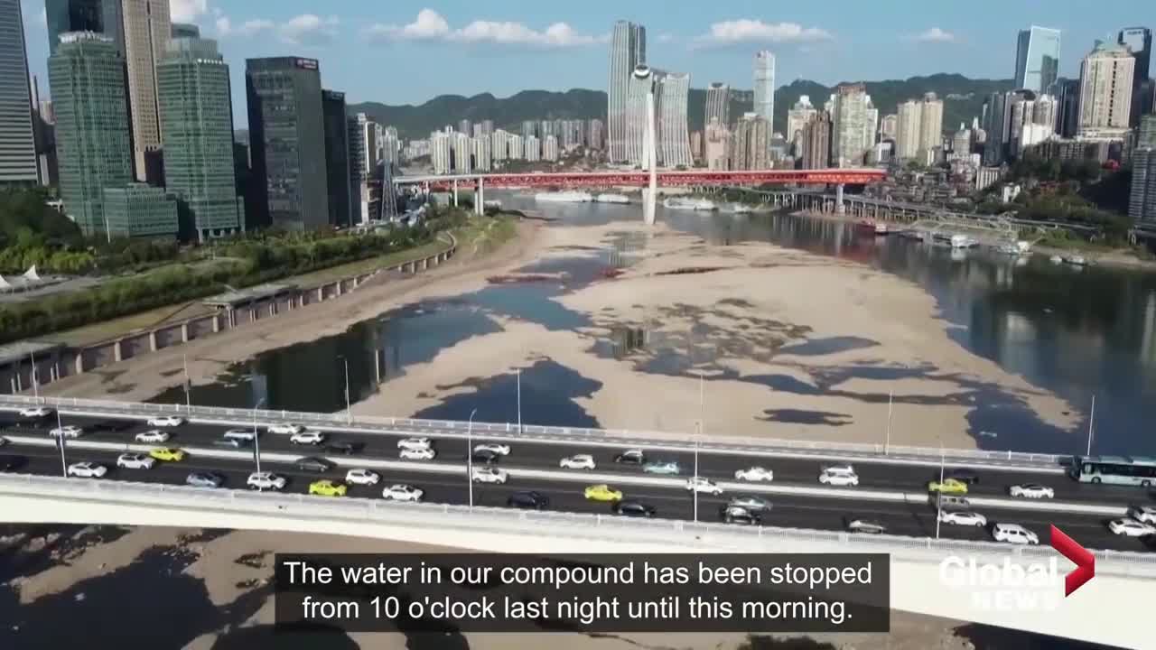 China faces another month of drought as Yangtze tributary runs dry (1)