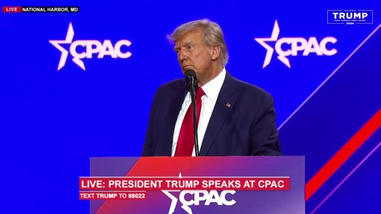 President Trump's CPAC Speech