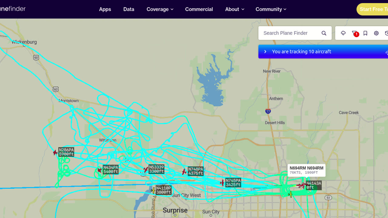 Skywest bird mafia - cant stop gang stalkin over Wittmann and US60