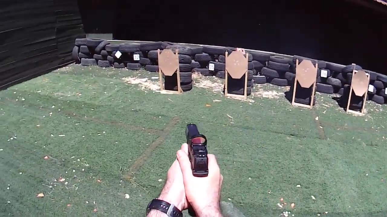 IPSC handgun short stage 4 target sequence July'24
