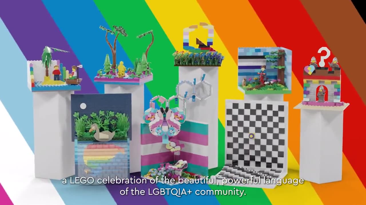 Children’s toy maker LEGO has released an LGBTQI+ range featuring transgender