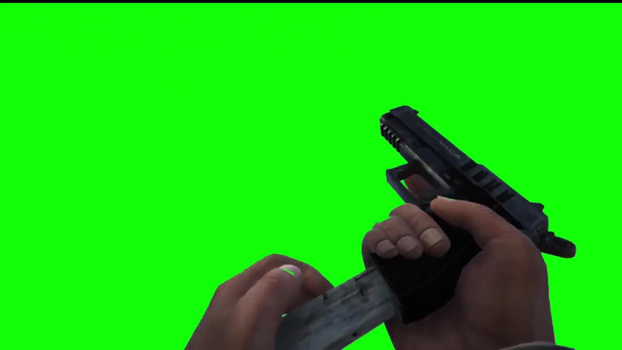 Pistol Reload Gta 5 Green Screen