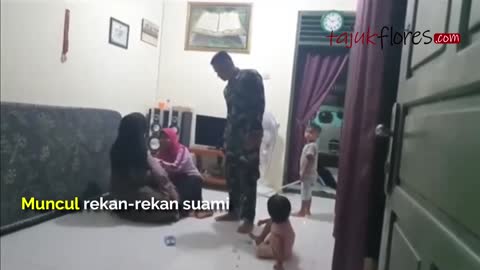 VIRAL, TNI member cheats on his wife's birthday, turns out to be a prank