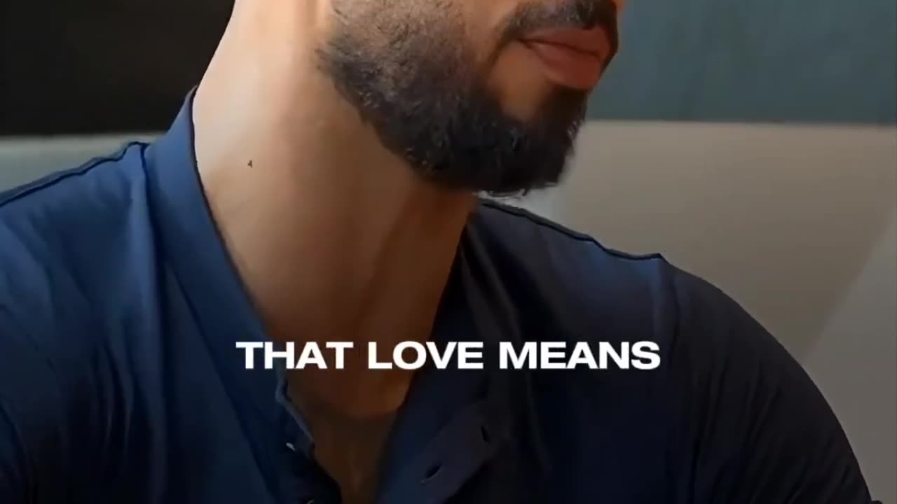 Love defined by my brother Tate