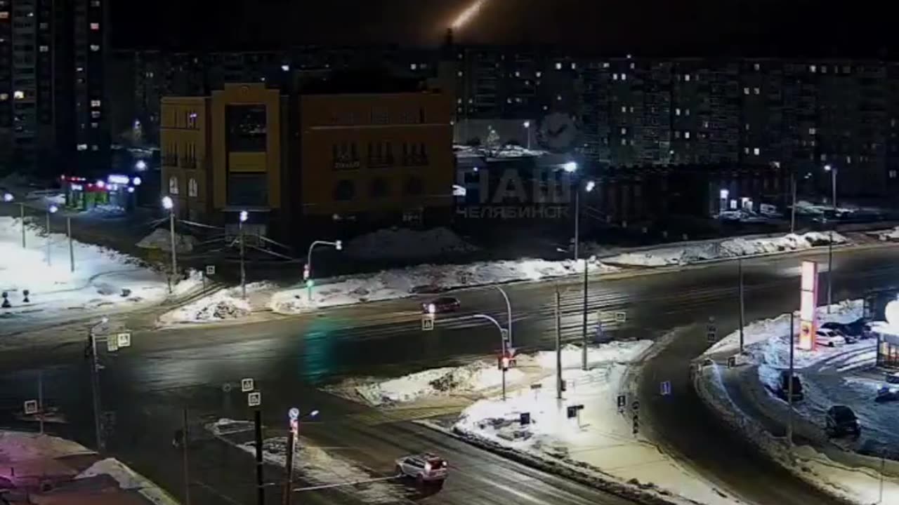 Russia - metorite falling in Chelyabinsk