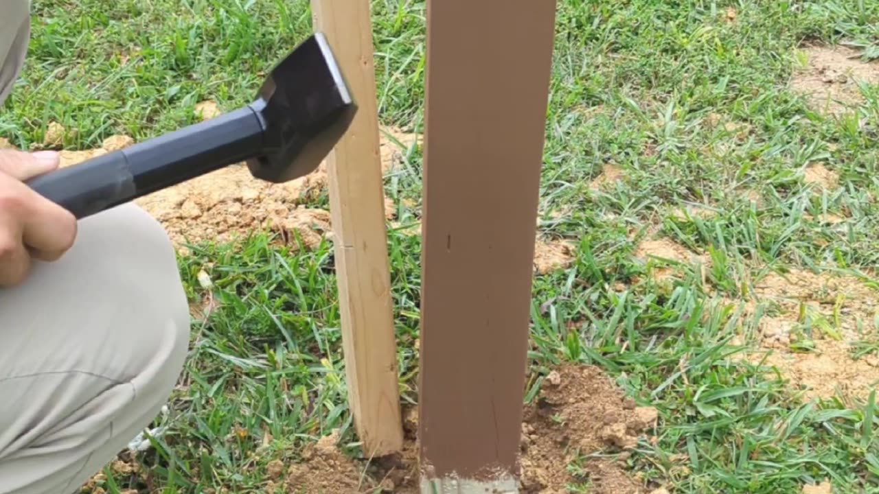 Clothes line posts