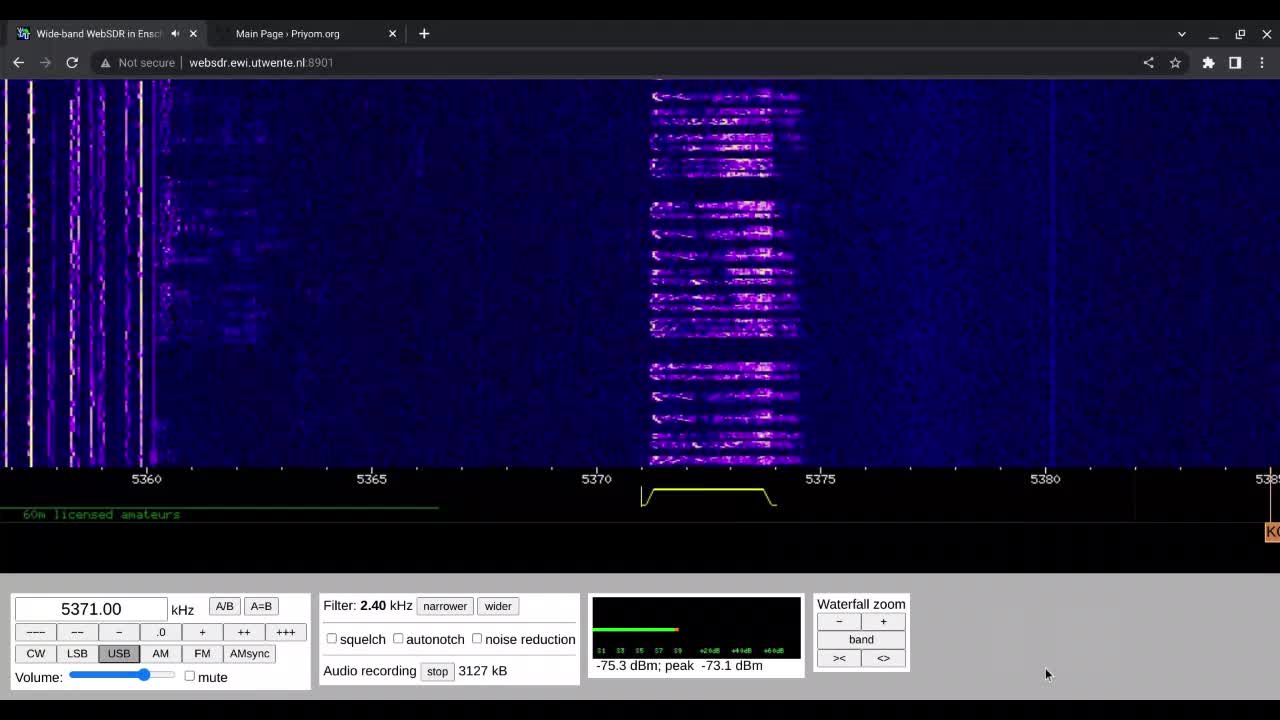 S11a Message 20/11/2022 0830 UTC 5371kHz