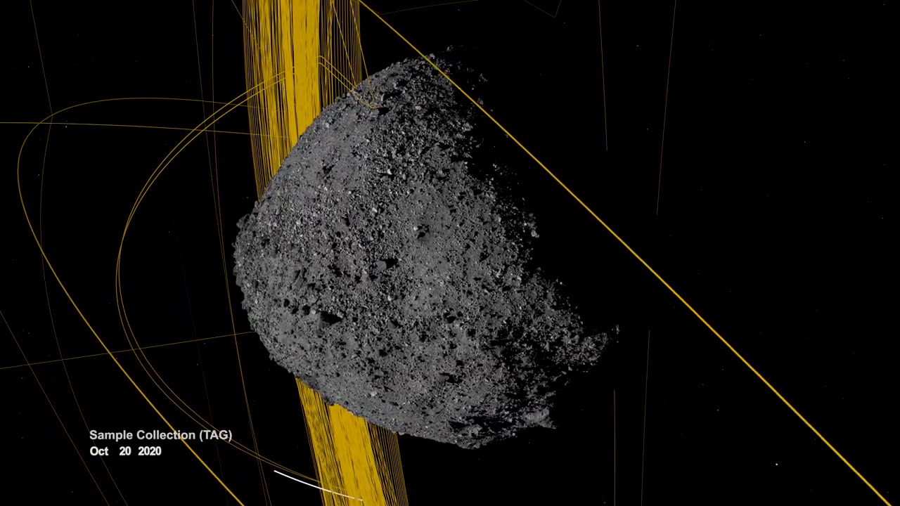 OSIRIS-REx Slings Orbital Web Around Asteroid to Capture Sample - 4K