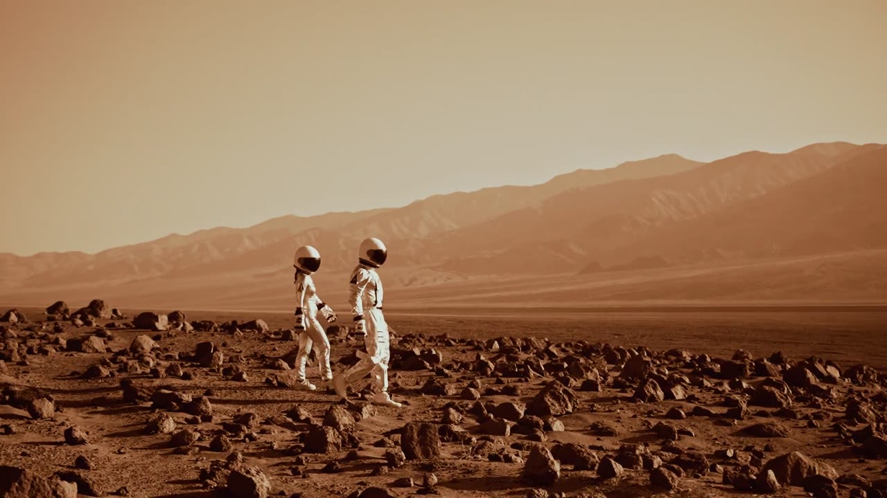 astarnout walking on mars