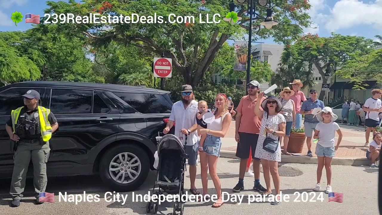 Naples City 2024 Independence Day Parade 239RealEstateDeals.Com LLC Southwest Florida 4th of July