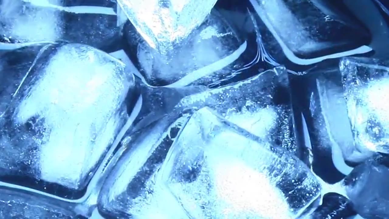 Melting Ice Cubes Timelapse