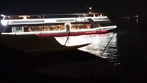 Boating in night