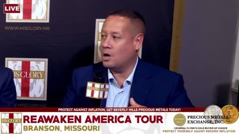 His Glory Presents: Take FiVe: ReAwaken America Tour Interview w/ Andrew Sorchini