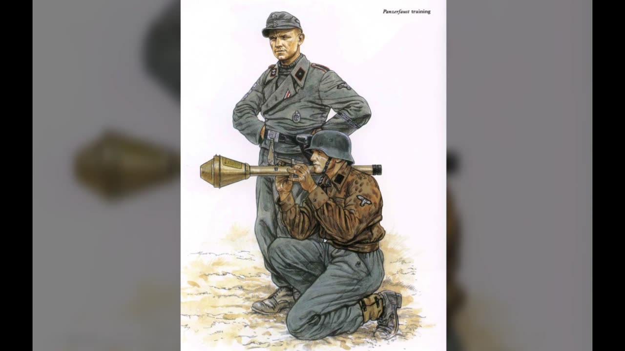 WW2 Painting Art: Waffen SS 1939-1945