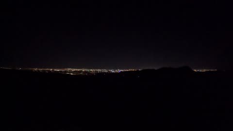 Boldfoot returns to Calico Basin at night.