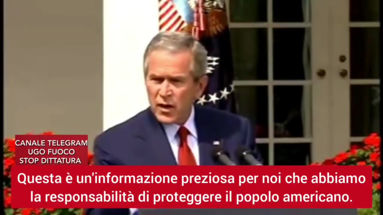 ESPLOSIVI ... LO DICE BUSH