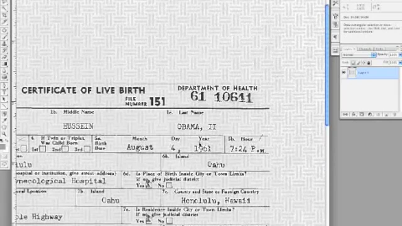 140 New2021 Obama Birth Certificate proved fake with Photoshop (4.06, 7) 11 (2)