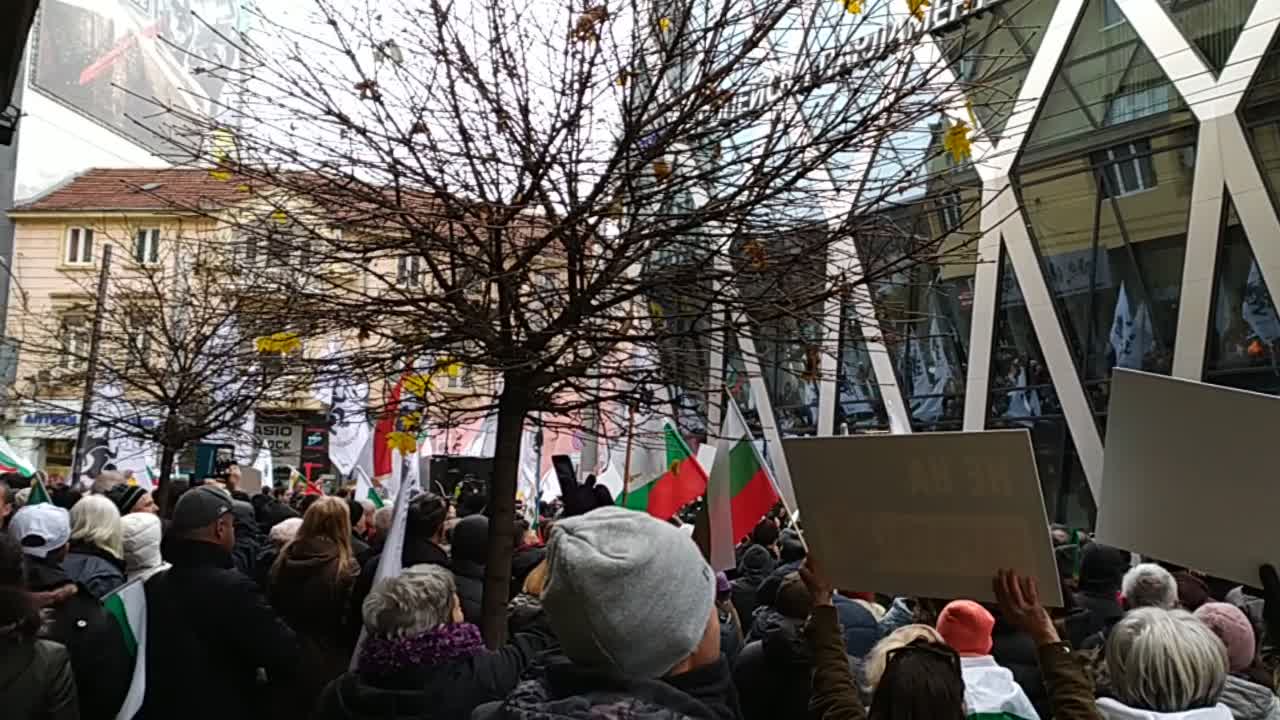 Митинг за запазване на българския лев, видео 2