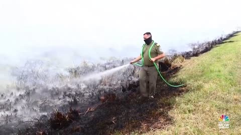 Raging Wildfire Burns 3,000 Square Miles Of Argentina's Northeast