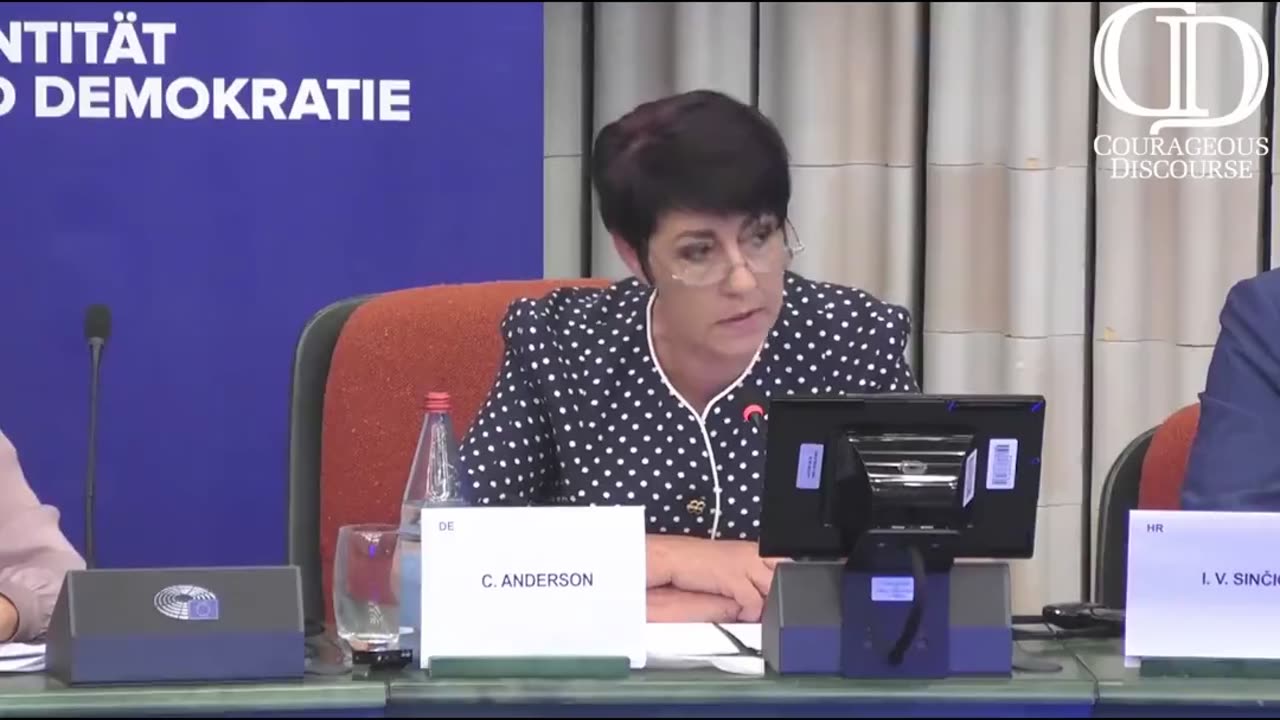 Go to Hell, MEP Christine Anderson