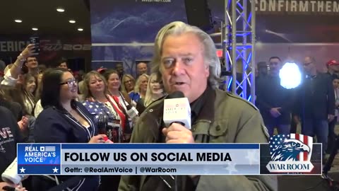 Steve Bannon Addresses the WarRoom Posse Live at AMFest! - 12/21/2024